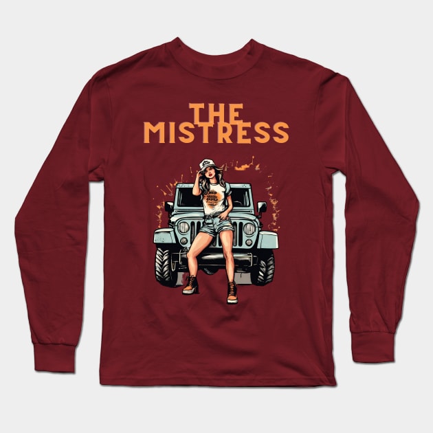 The jeep mistress Long Sleeve T-Shirt by Jhontee